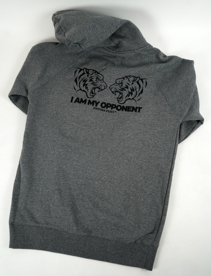 Future Poet -  Unisex Grey Hoodie with side pockets