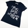 Best Version - Womens Navy T-Shirt