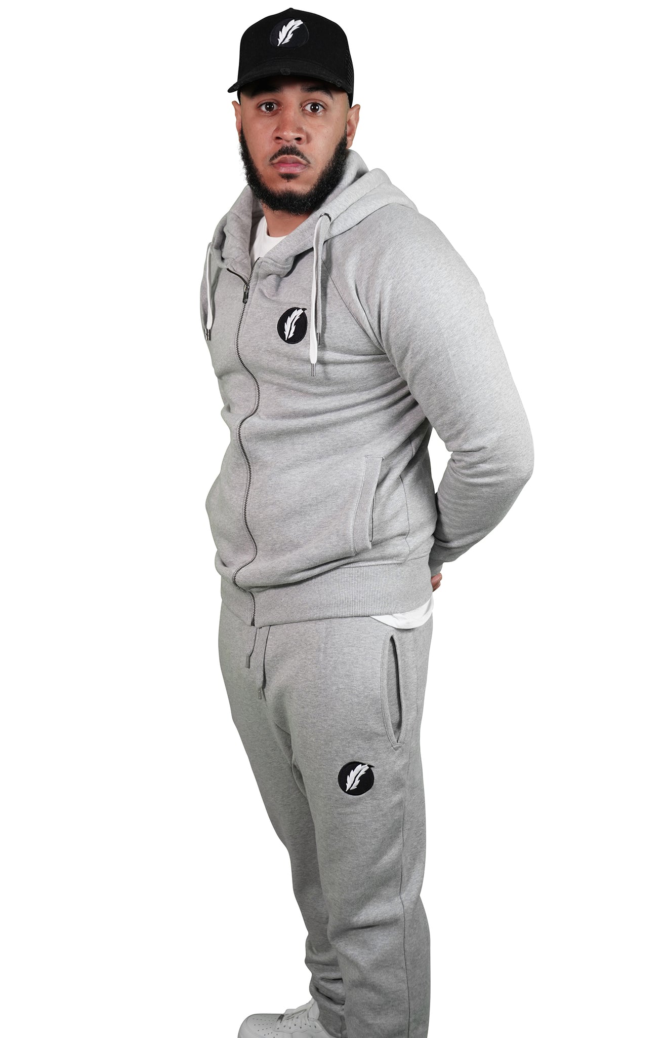 Grey Quill Joggers