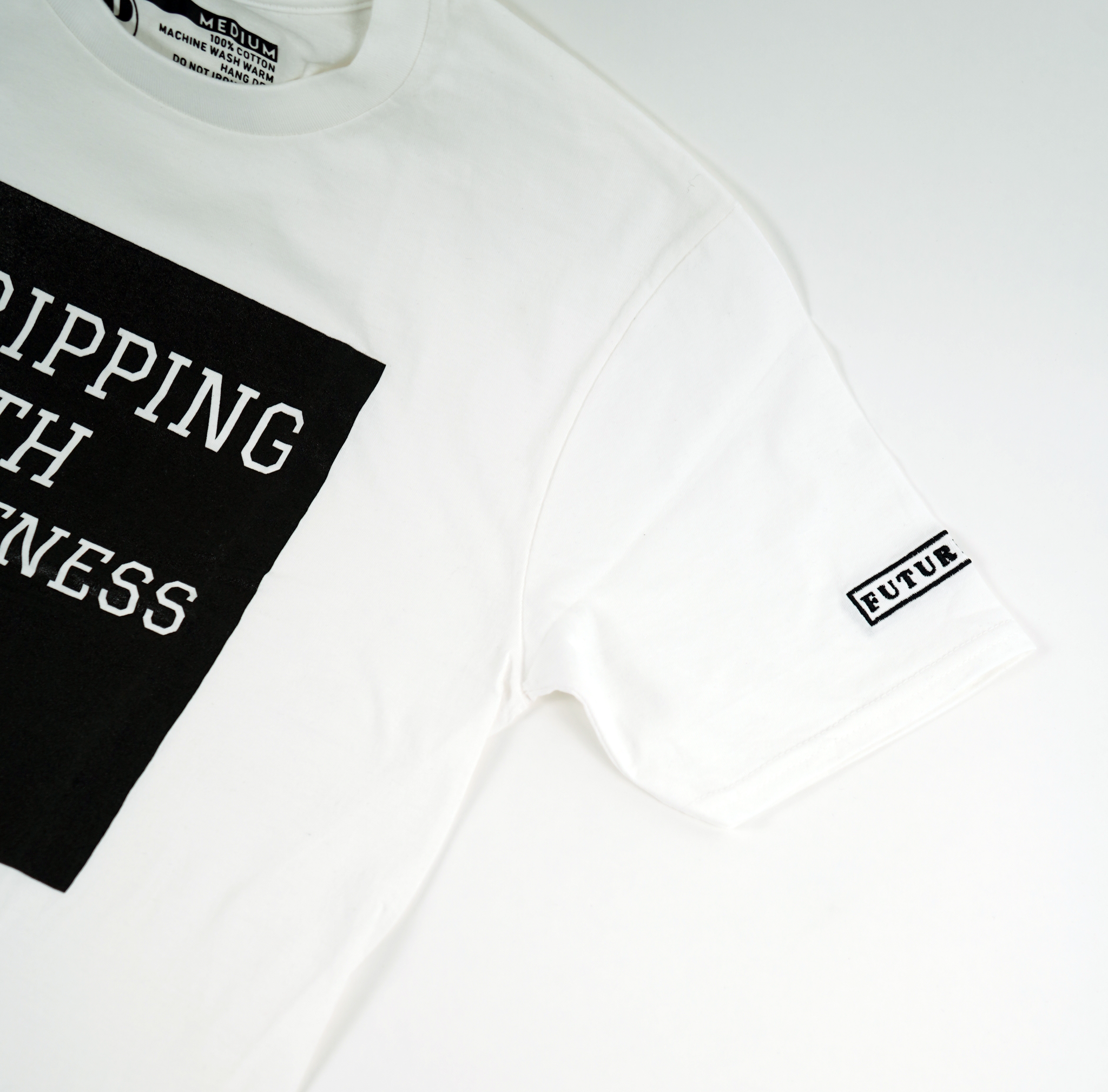Dripping with greatness -Mens White T-shirt